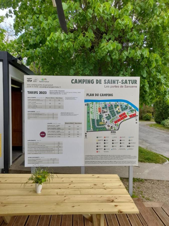 Camping Les Portes De Sancerre Saint-Satur المظهر الخارجي الصورة